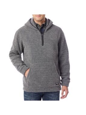 Union Men's Turner Teddy-Fleece Quarter-Zip Hoodie